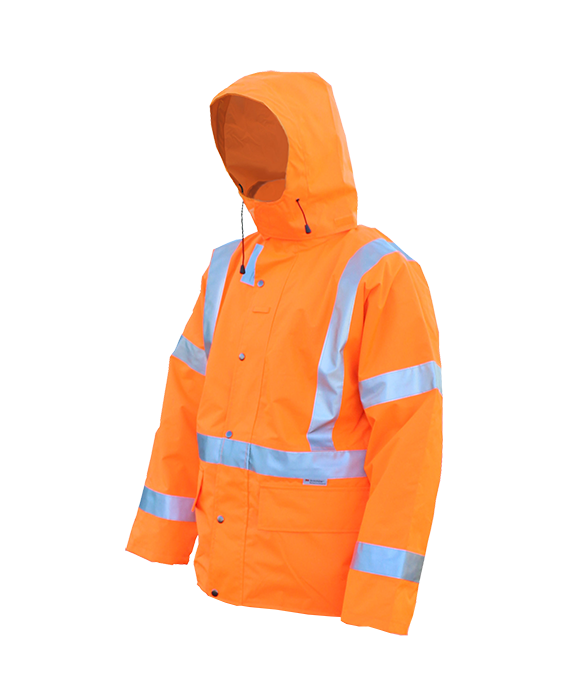 Hi Viz Safety Wet Weather Jacket