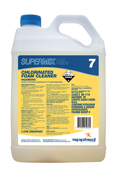 Chlorinated Foam Cleaner 5 Litre