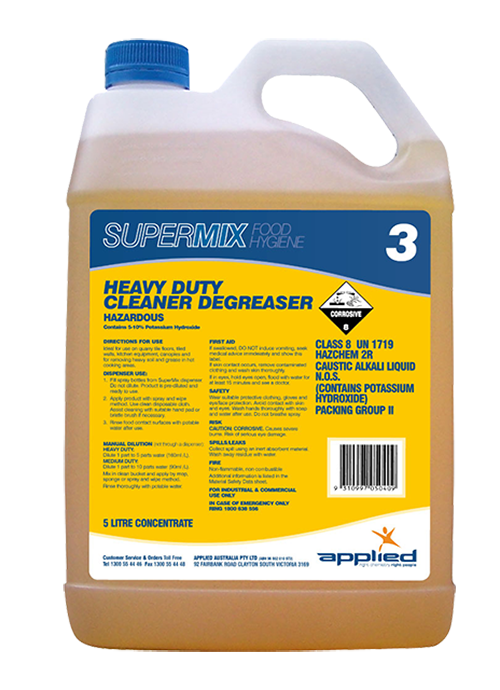 Heavy Duty Cleaner / Degreaser 5 Litre