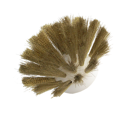 Cup Mould Brush Brass Fill