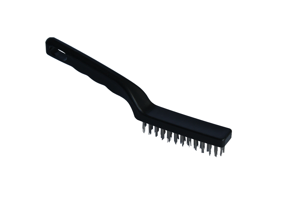 Wire Brush Plastic Back 4 Rows | NZ Brush