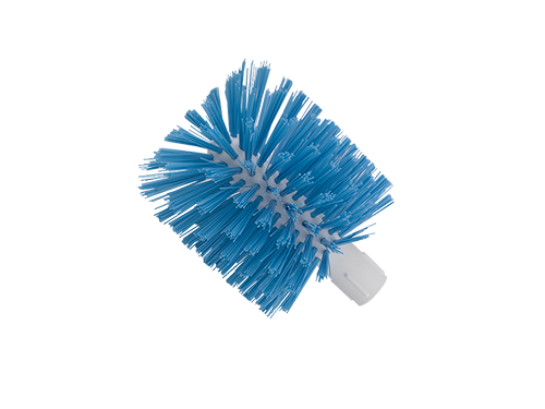 Chute Brush White Plastic Core 130mm