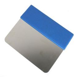 Stainless Steel Flexi Scraper - Blue Hand Grip