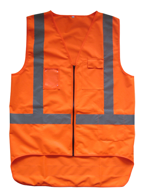 Hi Vis Safety Vest (Orange)